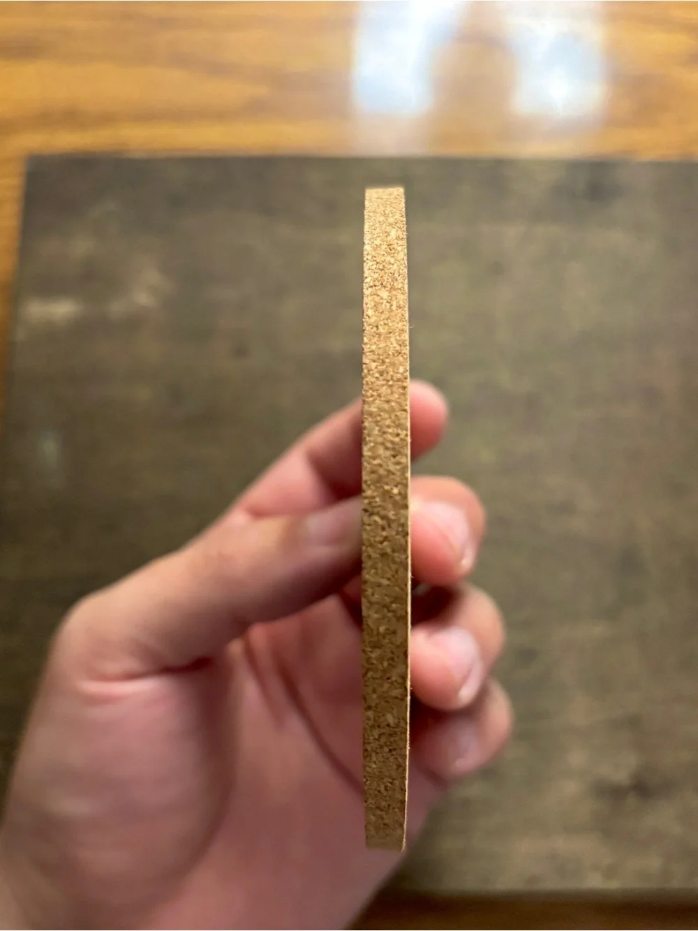 WWE We The Ones Laser Engraved Cork Coaster